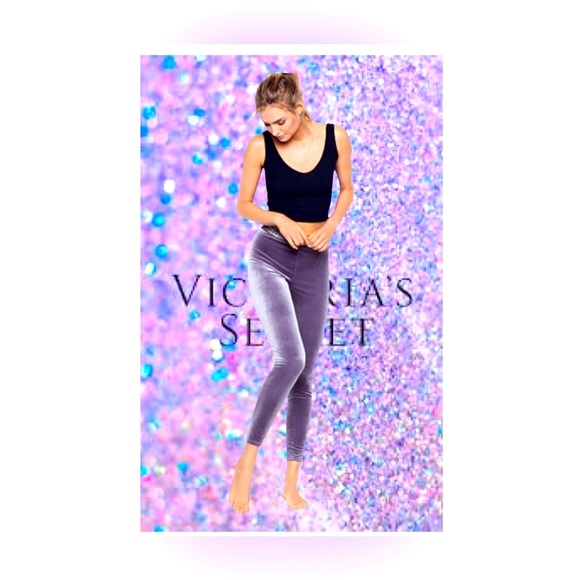 Victoria’s Secret Velvet Leggings - Picture 1 of 9